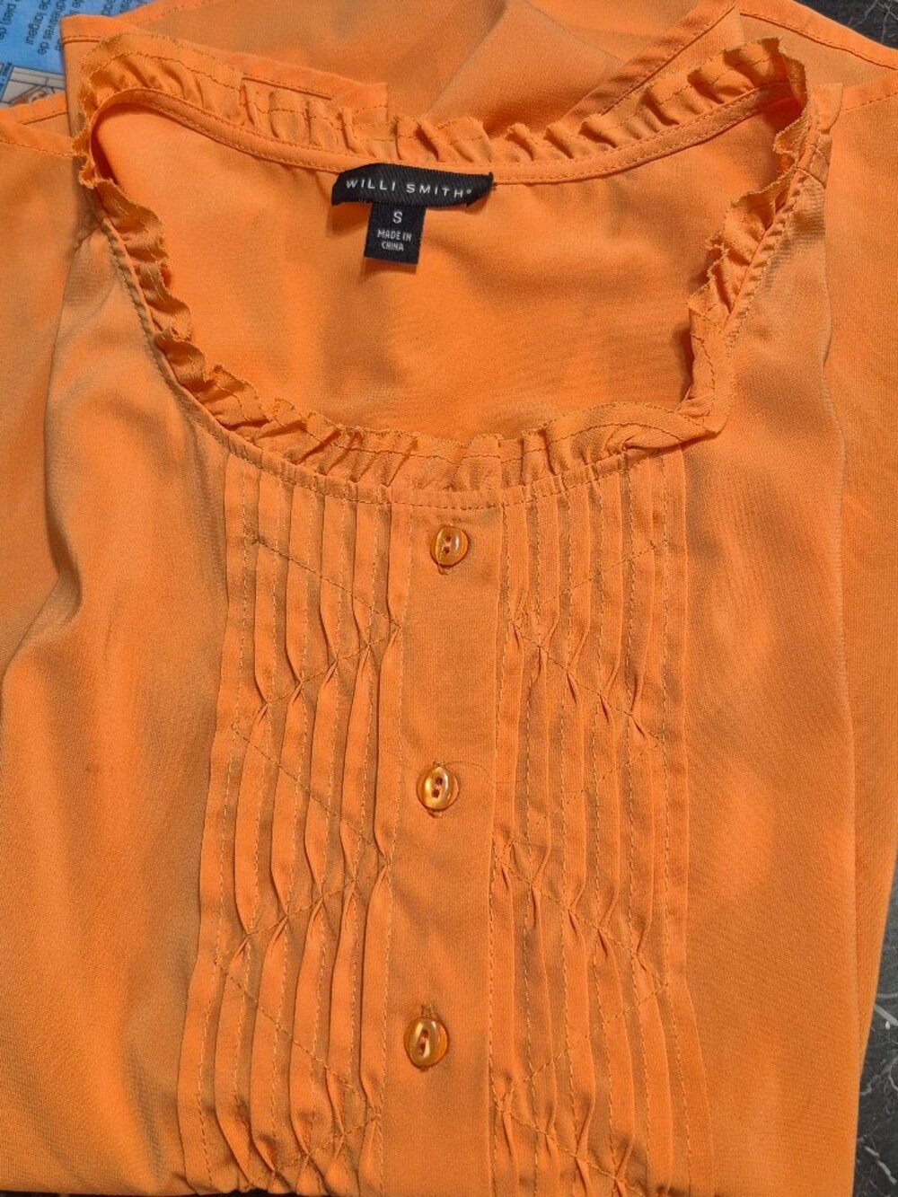 Sleeveless Top. Small. Willi Smith